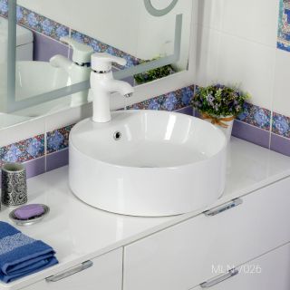 Накладная раковина Melana 7026-805 46см белый Накладная раковина Melana 7026-805 46см белый