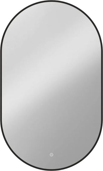 Зеркало с подсветкой ArtMax Torino AM-Tor-600-1000-DS-Nero 60 см чёрный