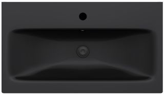 Мебельная раковина Am.Pm Gem 75см чёрный матовый M90WCC0752BM Мебельная раковина Am.Pm Gem 75см чёрный матовый M90WCC0752BM