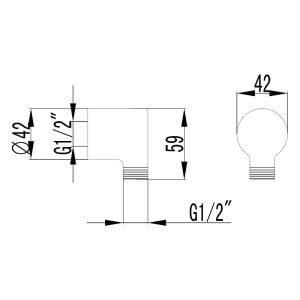 Шланговое подключение Lemark LM3283C