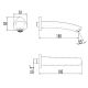 Излив для смесителя Lemark LM3581C
