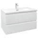 Тумба под раковину Jacob Delafon Madeleine EB2053-J5 80 см блестящий белый
