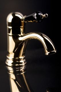 Смеситель для раковины Boheme Tradizionale Nero золото 251 Смеситель для раковины Boheme Tradizionale Nero золото 251