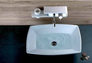Встраиваемый смеситель для раковины Paini Pad PDCR208B0 хром