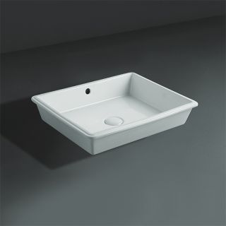 Раковина SIMAS Top E Lavabi D'Arredo S53 bi белая 53.5 см Раковина SIMAS Top E Lavabi D'Arredo S53 bi белая 53.5 см
