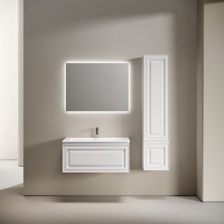 Тумба подвесная Sancos Самая (Very) VR90W 90 см белый матовый
