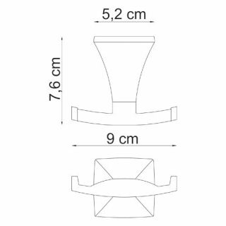 Wasserkraft Wern K-2523D Крючок двойной Wasserkraft Wern K-2523D Крючок двойной