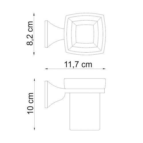 Wasserkraft Wern K-2528 Подстаканник стеклянный