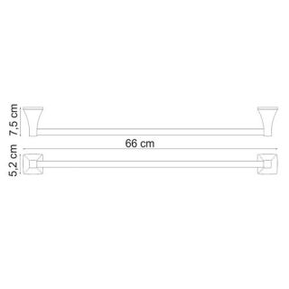 Wasserkraft Wern K-2530 Штанга для полотенец Wasserkraft Wern K-2530 Штанга для полотенец