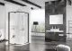 Душевой уголок Ravak Pivot PSKK3-90 37677300Z1 90x90 см профиль чёрный стекло Transparent