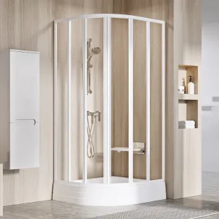 Душевой уголок Ravak Supernova SKCP6-90 32070100Z1 90x90 см профиль белый стекло Transparent