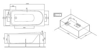 Каркас для ванны AM.PM Like 150x70 W80A-150-070W-R Серый