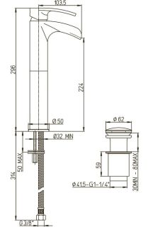 Смеситель для раковины Paini Ovo 86CR211LLWFSSSRKM хром Смеситель для раковины Paini Ovo 86CR211LLWFSSSRKM хром