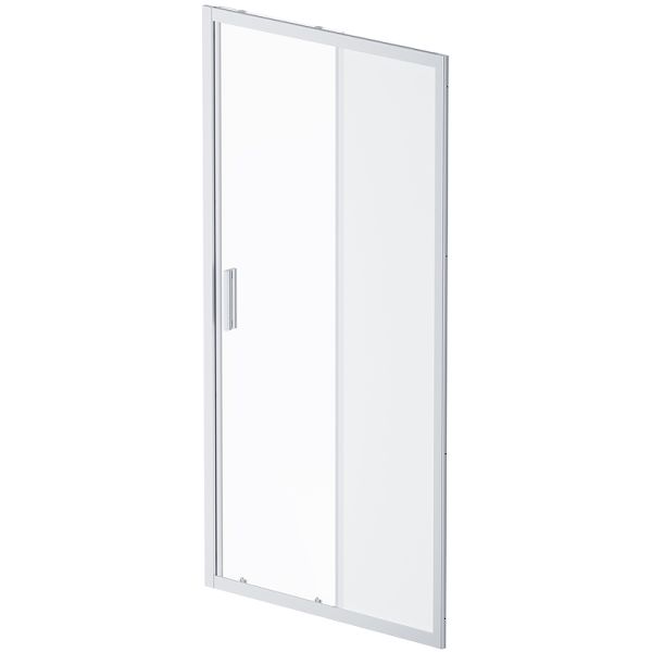 Душевая дверь AM.PM Gem Solo 100 W90G-100-1-195MM профиль Хром матовый стекло матовое-прозрачное