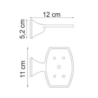 Wasserkraft Wern K-2569 Мыльница решетка