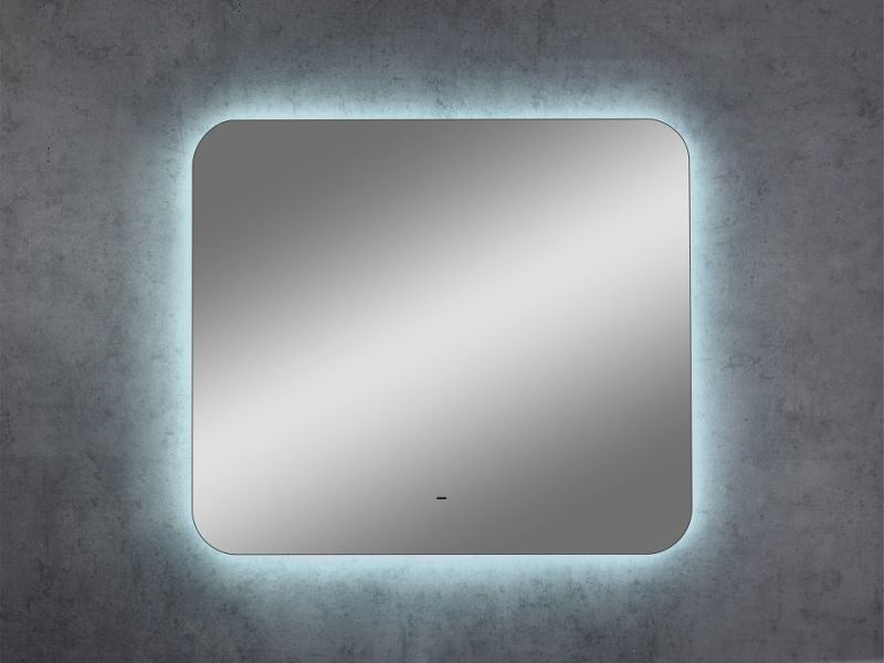Зеркало с холодной подсветкой Art&Max Ravenna 80x70см AM-Rav-800-700-DS-F Зеркало с холодной подсветкой Art&Max Ravenna 80x70см AM-Rav-800-700-DS-F