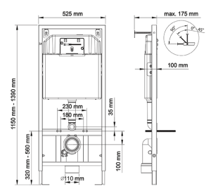 Инсталляция для унитаза Berges Novum 040000