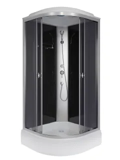 Душевая кабина Niagara Eco E100/26/TN 100x100 см профиль хром стекло тонированное