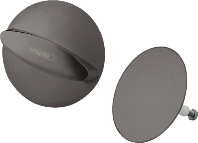 Cлив-перелив для ванны Hansgrohe Flexaplus 58185340 внешняя часть черный хром Cлив-перелив для ванны Hansgrohe Flexaplus 58185340 внешняя часть черный хром