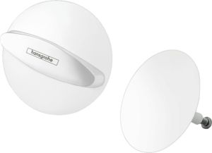 Cлив-перелив для ванны Hansgrohe Flexaplus 58185700 внешняя часть матовый белый