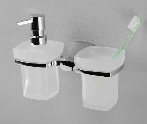 Wasserkraft Wern K-2589 Держатель стакана и дозатора Wasserkraft Wern K-2589 Держатель стакана и дозатора