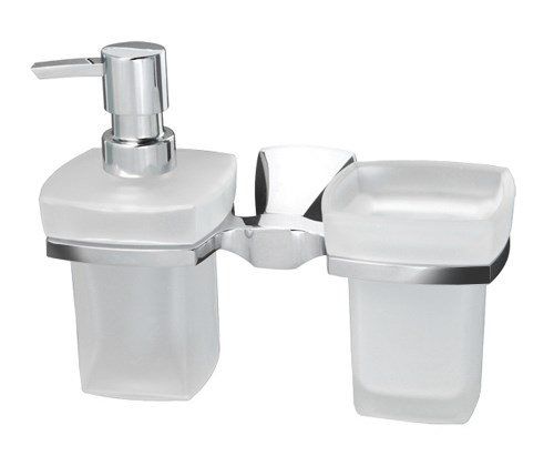 Wasserkraft Wern K-2589 Держатель стакана и дозатора Wasserkraft Wern K-2589 Держатель стакана и дозатора