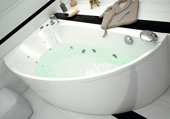 Акриловая ванна Aquanet Augusta 170x90 L