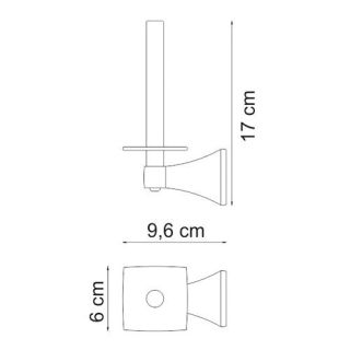 Wasserkraft Wern K-2597 Держатель туалетной бумаги