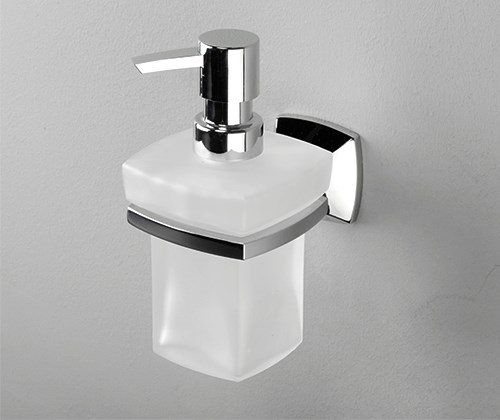 Wasserkraft Wern K-2599 Дозатор для жидкого мыла стеклянный 230 ml Wasserkraft Wern K-2599 Дозатор для жидкого мыла стеклянный 230 ml