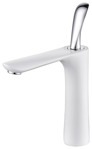Смеситель для раковины D&K Venice Baciano белый/хром DA1032656