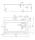 Кухонная мойка Raglo R702.7246.09 72см графит Кухонная мойка Raglo R702.7246.09 72см графит