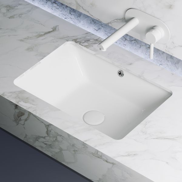 Встраиваемая раковина Ceramica Nova Element CN6045 55см белый