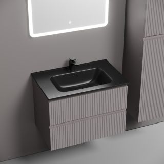 Тумба подвесная Sancos Сноб Р (Snob R) SNR70SM 70 см пыльная роза