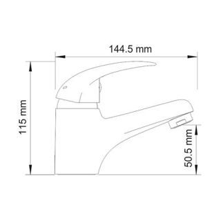 Wasserkraft Isen 2603 Смеситель для умывальника Wasserkraft Isen 2603 Смеситель для умывальника