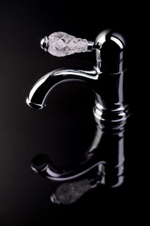 Смеситель для раковины Boheme Crystal хром 261-CRST