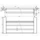 Полка для полотенец  Hansgrohe AddStoris 41751140