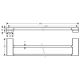 Полотенцедержатель Hansgrohe AddStoris 41743670