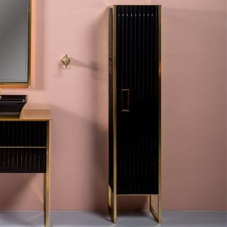 Пенал Armadi Art Monaco 170см чёрный/золото 868-BG Пенал Armadi Art Monaco 170см чёрный/золото 868-BG
