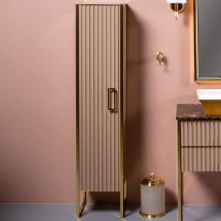 Пенал Armadi Art Monaco 170см капучино/золото 868-CPG Пенал Armadi Art Monaco 170см капучино/золото 868-CPG