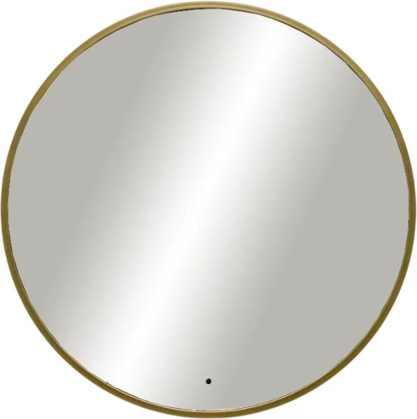 Зеркало с подсветкой ArtMax Asti AM-Ast-800-DS-FNC-Gold 80 см золото