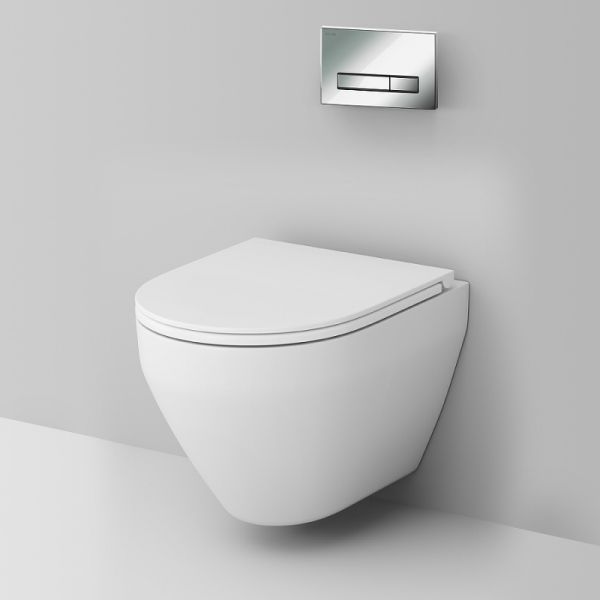 Унитаз с инсталляцией  AM.PM Sprit FlashClean IS30251.701700 с сиденьем Микролифт и клавишей смыва Хром Унитаз с инсталляцией  AM.PM Sprit FlashClean IS30251.701700 с сиденьем Микролифт и клавишей смыва Хром
