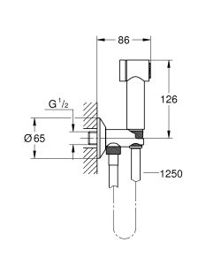 Гигиенический душ Grohe Sena Trigger Spray 26332000 хром
