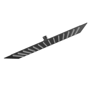 Верхний душ AQUAme Savona AQM8608MB 40 см чёрный матовый