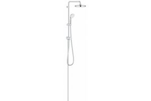 Душевая система Flex наружного монтажа с переключателем, GROHE Tempesta System 210, хром, (26381001)