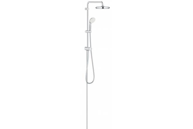 Душевая система Flex наружного монтажа с переключателем, GROHE Tempesta System 210, хром, (26381001)