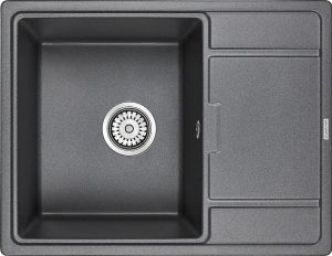 Мойка кухонная Paulmark Flugen PM216550-DG графит