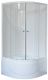 Душевой уголок Royal Bath BK 100x100см белый RB100BK-T