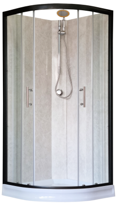 Душевая кабина Royal Bath Hoto стекло прозрачное 86x86см P502 б/к