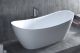 Ванна из искусственного камня AquaStone Торре 168x80см белый