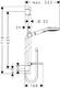 Душевой гарнитур Hansgrohe Raindance Select Е 120 3 jet 26620400 650 мм